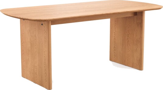 Alma rektangulært spisebord 180x90 cm finér Eik