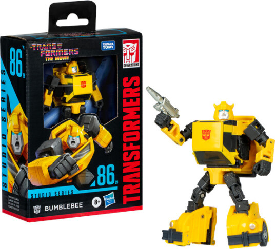 Transformers Studio Series Bumblebee Deluxe Figur 11.5 cm - 86-29 Sort/Gul