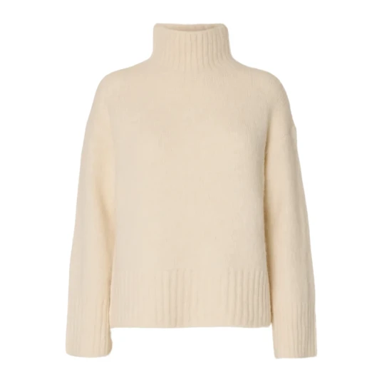 Selected Femme Dame Strikkevarer Beige L, Selected Femme Dame Strikkevarer Beige L,