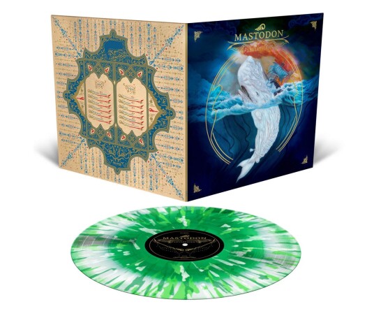 Mastodon Green & White Merge with Splatter LP/Vinyl Mastodon Green & White Merge with Splatter LP/Vinyl
