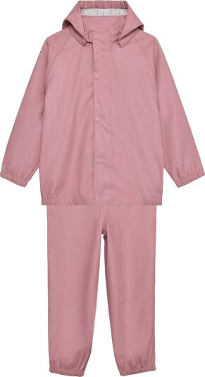 Color Kids Rainwear Pu Set Pink 134