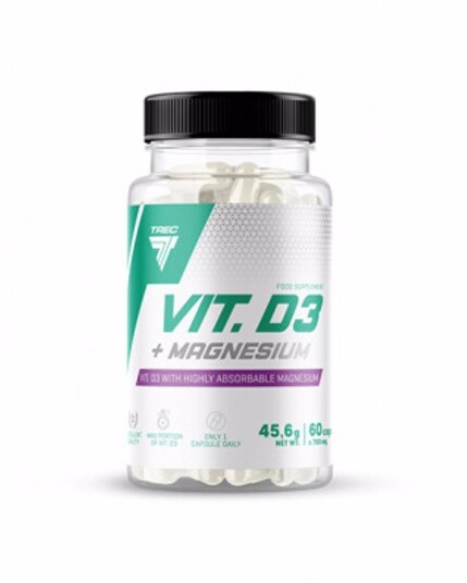Trec Nutrition D3+Magnesium 60 caps Trec Nutrition D3+Magnesium 60 caps