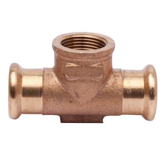 Altech CU T rør Pressfitting 28mmx3/4"X28mm