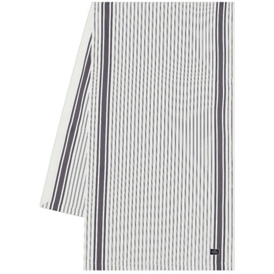 Lexington Icons Striped Organic Cotton Oxford Bordløper 50x150 cm Hvit / Dress Blue Lexington Icons Striped Organic Cotton Oxford Bordløper 50x150 cm Hvit / Dress Blue