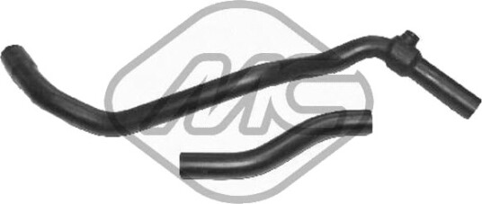 Slange, varmeveksler-radiator Metalcaucho 09020