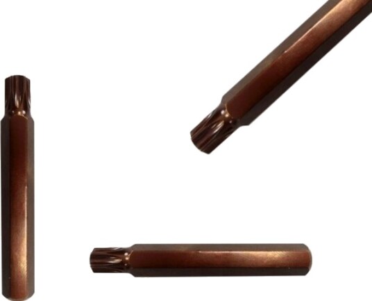 Rockforce Bit Spline M8x75mm L,10Mm Rockforce Bit Spline M8x75mm L,10Mm