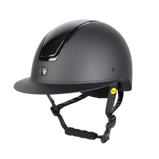 Hansbo Sport Ridehjelm MIPS Matt - Agat (S)