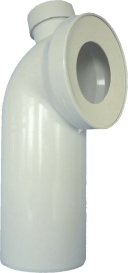 Cornat WC 90° Avløpsrør Ø40/50 mm Hvit