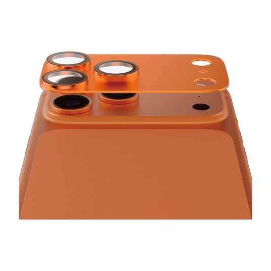 PanzerGlass Fender Kameralinsebeskytter iPhone 17 Pro Oransje