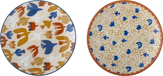 Bloomingville Anniversary Plate - MULTI-COLOURED - Ø 20 cm