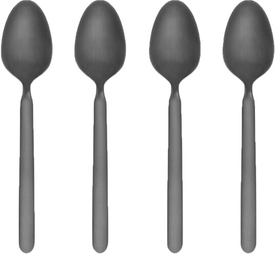Blomus STELLA espressoskje svart 4-pakning 11 cm