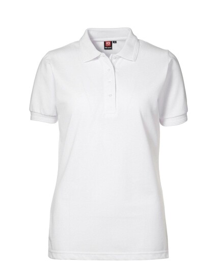 ID PRO Wear Poloskjorte til Dame Hvit
