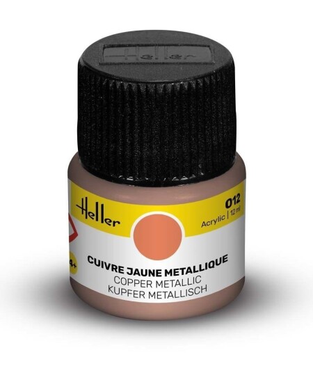 Heller Akryl No 12 Copper - Metallic 12ml