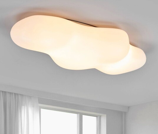 Mantra Iluminación Designer taklampe EOS, Hvit / opal, Stue / spisestue, Design