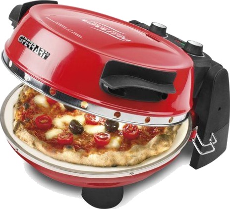 G3 Ferrari Pizzeria Snack Napoletana 1200W Elektrisk Pizzaovn Rød/Svart G3 Ferrari Pizzeria Snack Napoletana 1200W Elektrisk Pizzaovn Rød/Svart