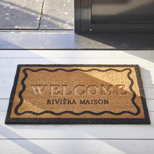 Riviera Maison Wavy Line Dørmatte 45x75