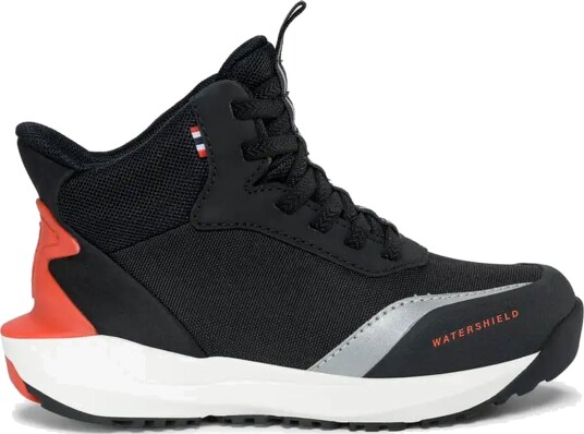 Viking QuickGo Mid Vanntette Sneakers Black/Red 26 Viking QuickGo Mid Vanntette Sneakers Black/Red 26