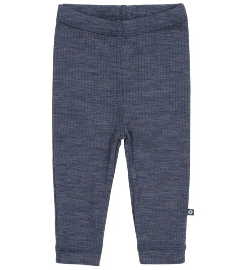 Smallstuff Ull Drop Needle Leggings Denim Melange 74 Smallstuff Ull Drop Needle Leggings Denim Melange 74