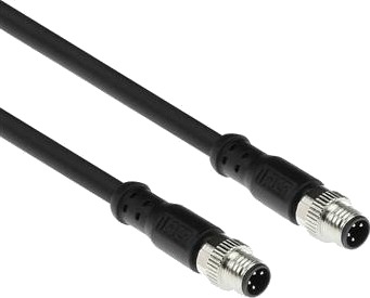 Act Industrial Sensorkabel 1,50 Meter M8a Hann Til M8a Hann Ultraflex Xtreme Tpe Kabel Skjermet Sc3104