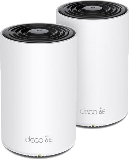 TP-Link Deco XE75 Tri-Band Mesh Router 5400 Mbps Wi-Fi 6E Hvit (2-Pakning)