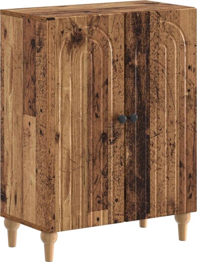 vidaXL Baderom Oppbevaringsskap ALKMAAR Gammelt tre 59,5 x 31 x 80 cm