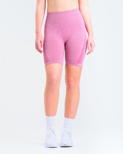 LEVITY Solar Seamless Shorts Pink Violet Marl M