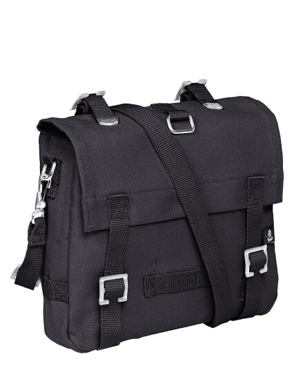 Brandit Liten Canvas Skulderbag Svart Brandit Liten Canvas Skulderbag Svart