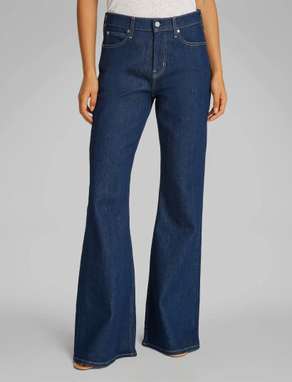 Calvin Klein Mr Relaxed Flare Brilliant Blue - Blue - 31 x 34