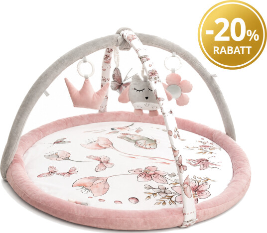 Babysteps Babygym Nature Pink