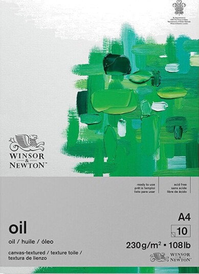 Winsor & Newton Winton Oil Colour Paper Pad 230g A4 Winsor & Newton Winton Oil Colour Paper Pad 230g A4