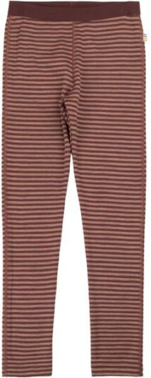 Joha Mini Stripe leggings i ull til barn Rose