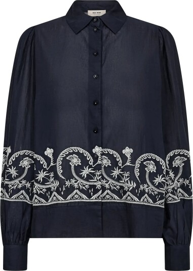 MOS MOSH Mmsilca Lino Shirt Navy XL