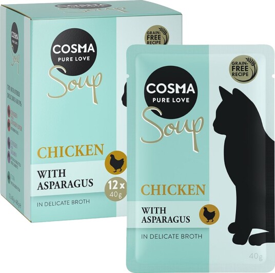 Cosma Soup Kylling Med Asparges 24 X 40 G