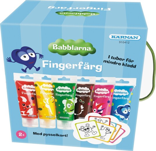 Kärnan Babblarna Fingermaling