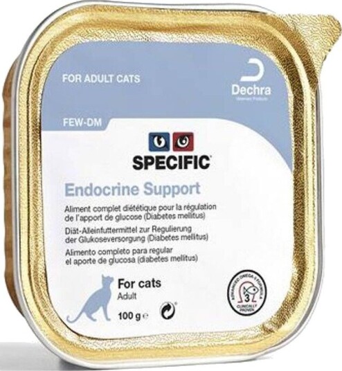 Dechra våtfôr Endocrine Support Few Dm 100 Gram Tlbud Dato 3.26