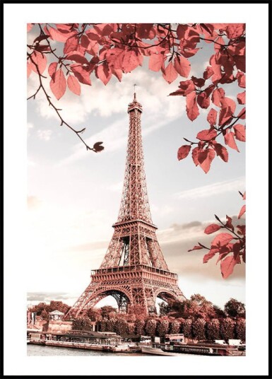 Paris Autumn Plakat Plakat / 21x30cm