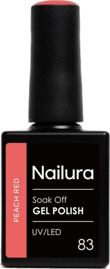 Nailura Gel Polish 10 ml 83 Peach Red