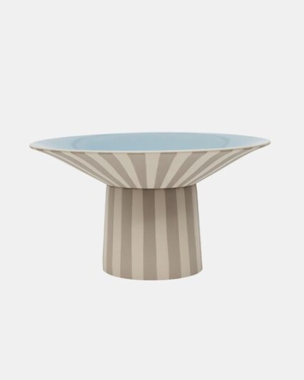 OYOY Toppu centerpiece høy 17xØ30 cm Clay Ice blue