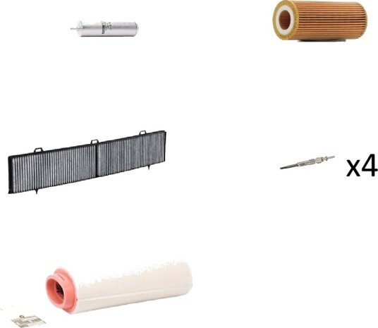 Servicepakke RIDEX PLUS 4682P0228P