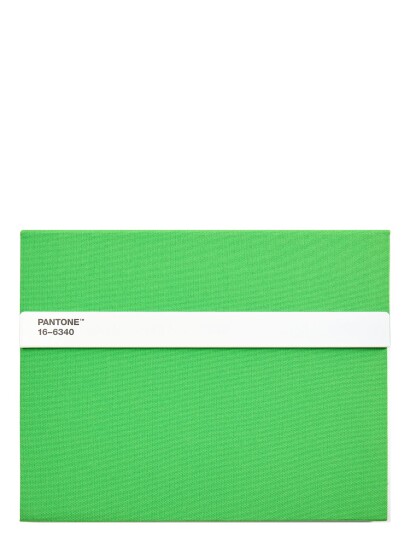 Pantone Pantone Ny Notatbok Med Blyant Linjert Green One Size