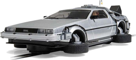 Scalextric Tilbake Til Fremtiden 2 Racingbil - 1:32 Flyvende Tidsmaskin Scalextric Tilbake Til Fremtiden 2 Racingbil - 1:32 Flyvende Tidsmaskin