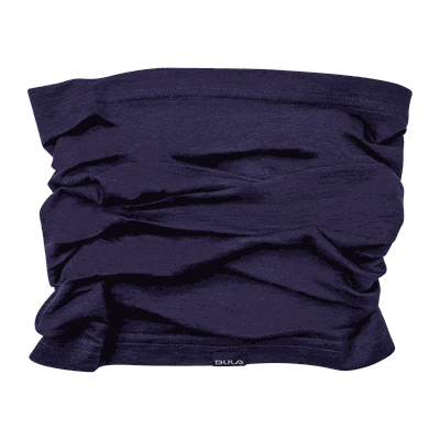 Bula Solid Wool Tube hals unisex Mørk blå One Size