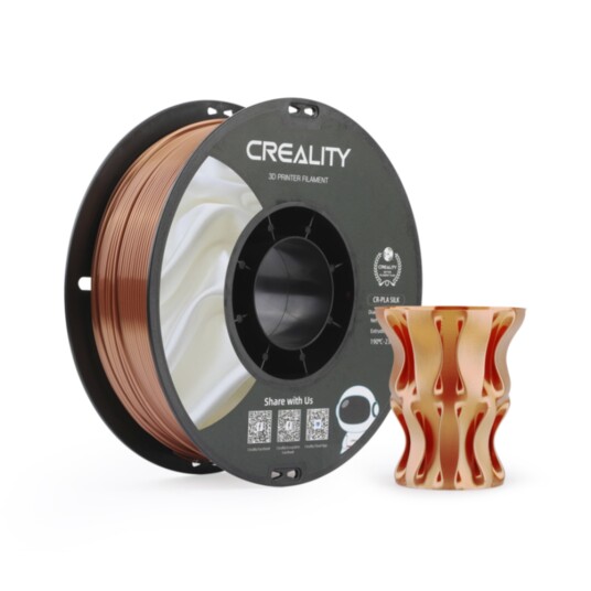 Creality CR PLA Silk   1.75mm   1kg Red Copper