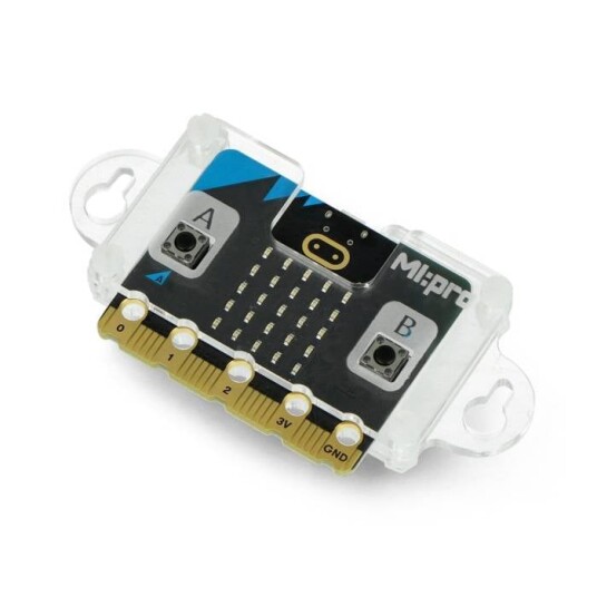 Gjennomsiktig deksel for Micro:bit V1 og V2 mikrobit kabinett