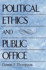 Political Ethics and Public Office (Pocket) Veldig pen bok / som ny