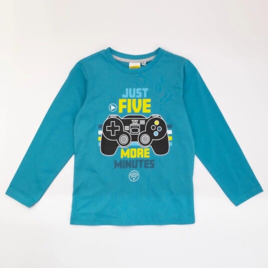 Gaming Genser Five More Minutes - 140 / 10 år - Barn - Gutt/Jente - 100% bomull