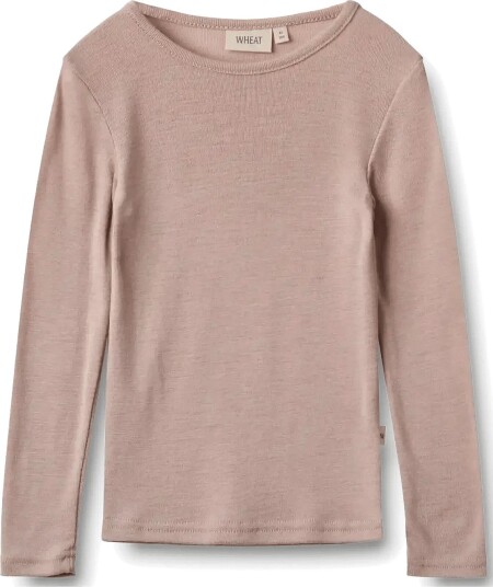 Wheat Wool T Shirt L/S Alfie DRY ROSE 98