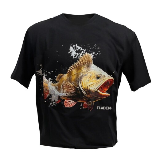 Fladen T Shirt Perch Hunter Fladen T Shirt Perch Hunter