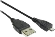 Qoltec   Usb Kabel   Micro Usb Type B Hann Til Usb Hann   Usb 2.0   1 M