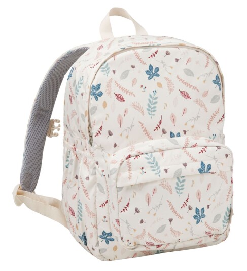 Cam Cam Skolesekk Pressed Leaves Rose OneSize Skolesekk Blå